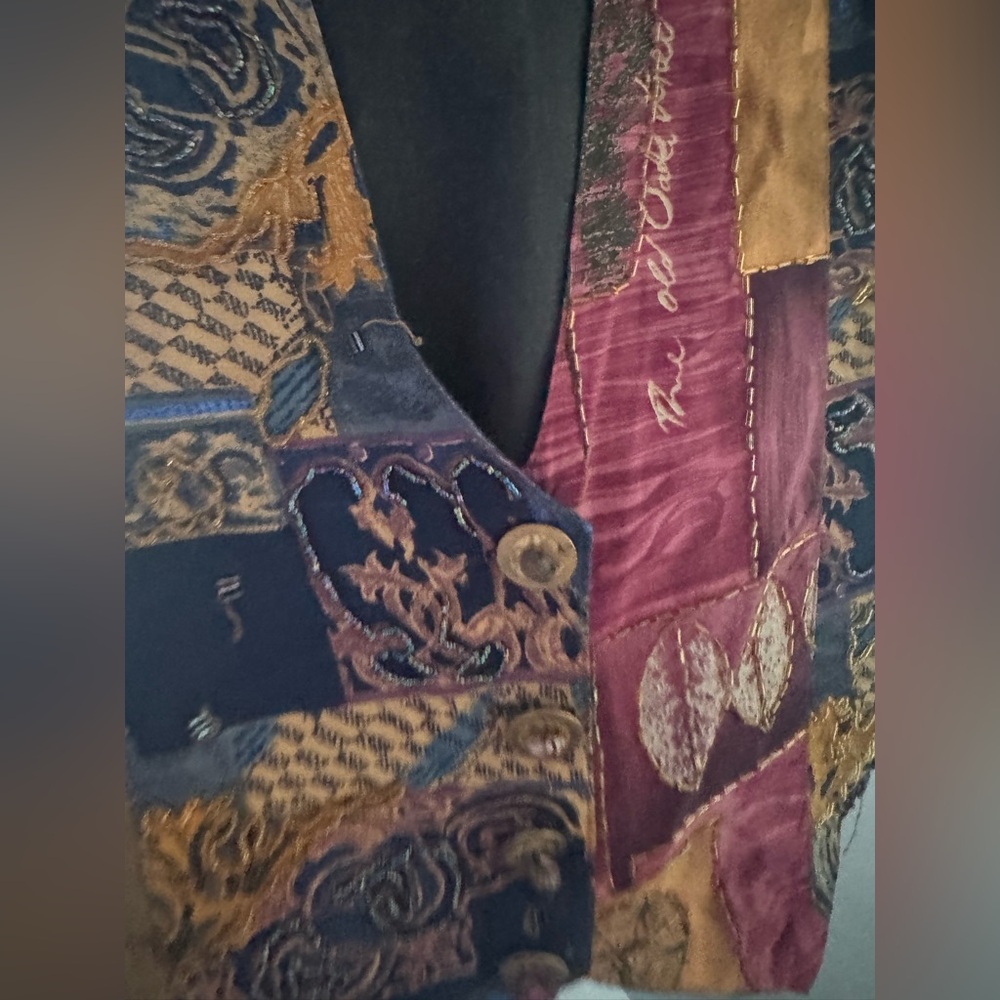 Vintage Patchwork Vest - image 6